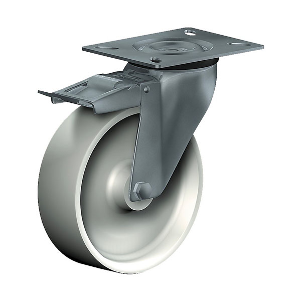 Swivel Castor With Total Lock Stainless Steel Series XD, Wheel P
